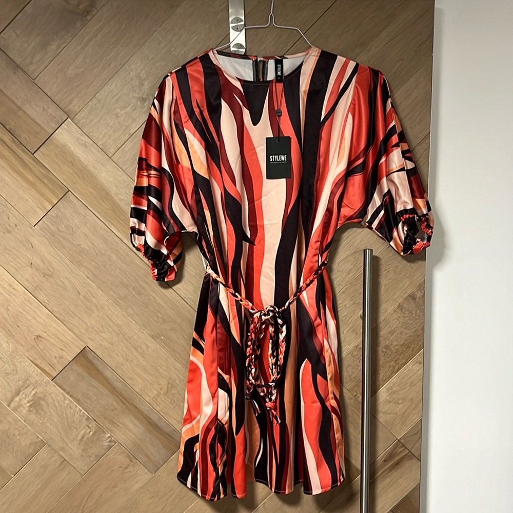 Multi-coloured dress